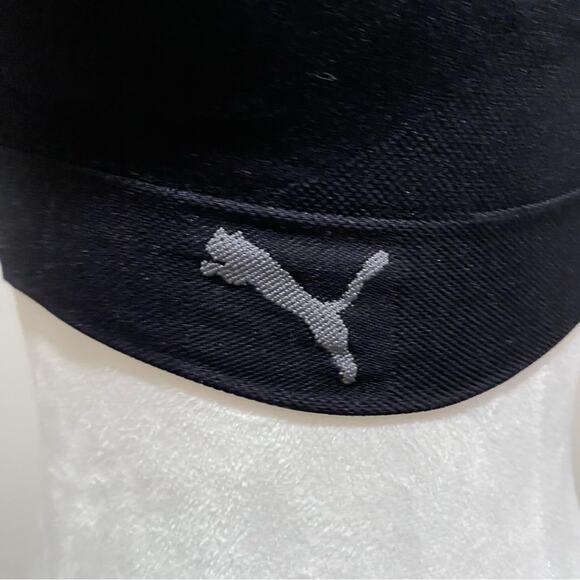 Puma Black Sports Bra with Racerback Design Size Medium Activewear - Picture 3 of 9